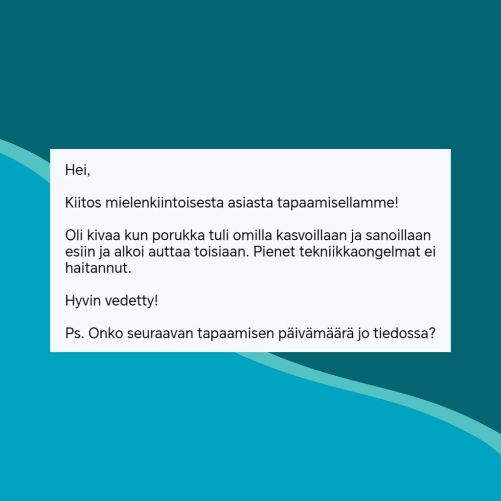 Herkkien yrittäjien Voimapiiri, palaute 4